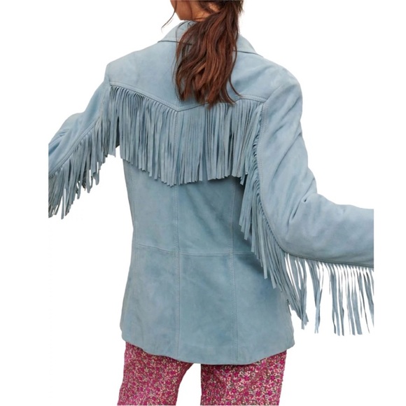 Maje Fringe Blazer - Picture 2 of 8